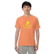 Load image into Gallery viewer, DCYG Yellow Red Bottoms Unisex garment-dyed heavyweight t-shirt
