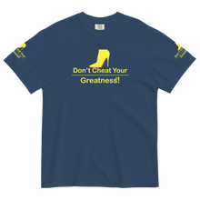 Load image into Gallery viewer, DCYG Yellow Red Bottoms Unisex garment-dyed heavyweight t-shirt