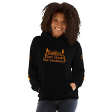 Load image into Gallery viewer, DCYG 815 Edition Baddies Orange Logo & Black Hoodie