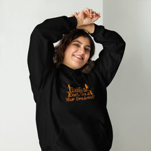 Load image into Gallery viewer, DCYG 815 Edition Baddies Orange Logo & Black Hoodie