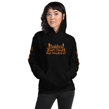 Load image into Gallery viewer, DCYG 815 Edition Baddies Orange Logo & Black Hoodie