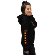 Load image into Gallery viewer, DCYG 815 Edition Baddies Orange Logo & Black Hoodie