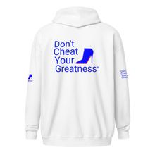 Load image into Gallery viewer, DCYG Blue Red Bottoms Unisex heavy blend zip hoodie