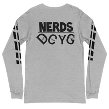 Load image into Gallery viewer, DCYG NERDS Unisex Long Sleeve Tee
