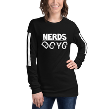 Load image into Gallery viewer, DCYG NERDS Unisex Long Sleeve Tee