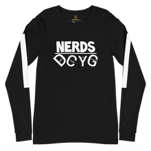 Load image into Gallery viewer, DCYG NERDS Unisex Long Sleeve Tee