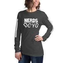 Load image into Gallery viewer, DCYG NERDS Unisex Long Sleeve Tee