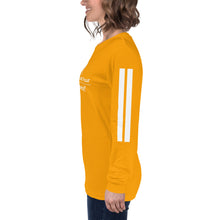 Load image into Gallery viewer, DCYG White Red Bottoms Unisex Long Sleeve Tee