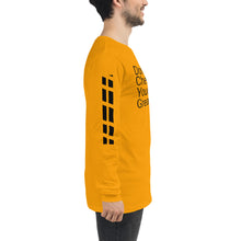 Load image into Gallery viewer, DCYG Black Red Bottoms Unisex Long Sleeve Tee