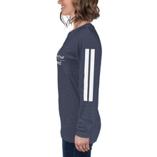 Load image into Gallery viewer, DCYG White Red Bottoms Unisex Long Sleeve Tee