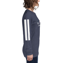 Load image into Gallery viewer, DCYG White Red Bottoms Unisex Long Sleeve Tee