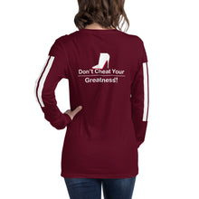 Load image into Gallery viewer, DCYG White Red Bottoms Unisex Long Sleeve Tee