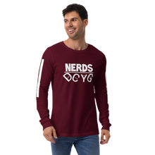 Load image into Gallery viewer, DCYG NERDS Unisex Long Sleeve Tee