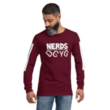 Load image into Gallery viewer, DCYG NERDS Unisex Long Sleeve Tee