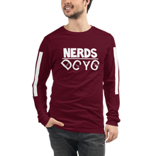 Load image into Gallery viewer, DCYG NERDS Unisex Long Sleeve Tee