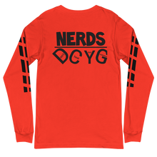 Load image into Gallery viewer, DCYG NERDS Unisex Long Sleeve Tee