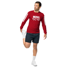 Load image into Gallery viewer, DCYG NERDS White Logo Unisex Long Sleeve Tee