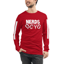 Load image into Gallery viewer, DCYG NERDS Unisex Long Sleeve Tee