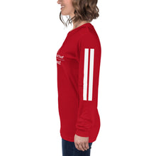 Load image into Gallery viewer, DCYG White Red Bottoms Unisex Long Sleeve Tee