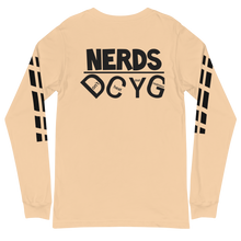 Load image into Gallery viewer, DCYG NERDS Unisex Long Sleeve Tee