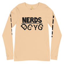Load image into Gallery viewer, DCYG NERDS Unisex Long Sleeve Tee