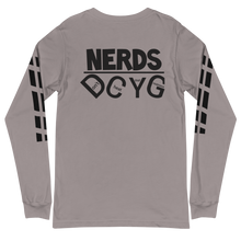 Load image into Gallery viewer, DCYG NERDS Unisex Long Sleeve Tee