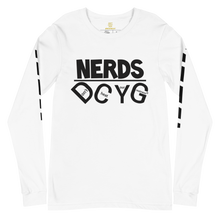Load image into Gallery viewer, DCYG NERDS Unisex Long Sleeve Tee