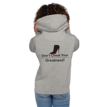 Load image into Gallery viewer, DCYG Black Red Bottoms Unisex Hoodie