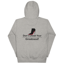 Load image into Gallery viewer, DCYG Black Red Bottoms Unisex Hoodie