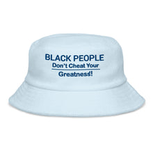 Load image into Gallery viewer, Black People DCYG Exclusive terry cloth bucket hat
