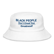Load image into Gallery viewer, Black People DCYG Exclusive terry cloth bucket hat