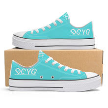 Load image into Gallery viewer, DCYG Xclusive Unisex Classic Low Top Canvas Shoes - White