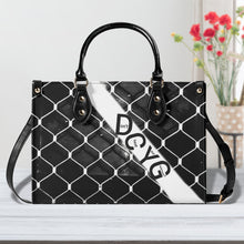Load image into Gallery viewer, 45 Dgr Black Logo & Black Screen Multiple Sizes Upgraded Luxury Women PU Leather Handbag