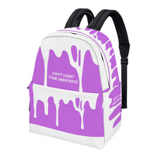 Load image into Gallery viewer, DCYG DRIP White & Pink Cotton Backpack