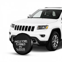 Load image into Gallery viewer, Ancestors Black, White Logo & Black Tire cover