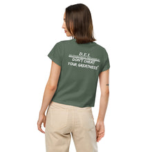 Load image into Gallery viewer, DCYG DEI Women’s high-waisted t-shirt
