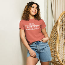 Load image into Gallery viewer, DCYG DEI Women’s high-waisted t-shirt