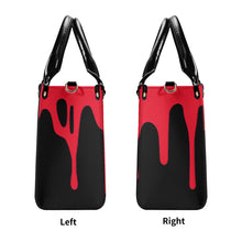 Load image into Gallery viewer, DRIP Orange CR Logo & Black Multiple Sizes Upgraded Luxury Women PU Leather Handbag