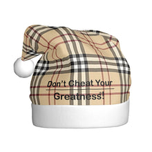 Load image into Gallery viewer, DCYG Burberry Adult Plush Christmas Hat