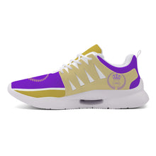 Load image into Gallery viewer, Royalty 24 Purple ,Gold Logo & Stripes Unisex New Training Runing Shoes