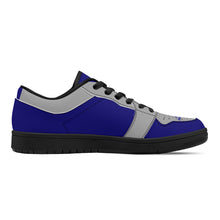 Load image into Gallery viewer, DCYG G4's Dark Blue & Black,Black Sole Low-Top Leather Sneakers