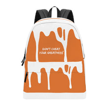 Load image into Gallery viewer, DCYG DRIP NX White logo & Orange Cotton Backpack