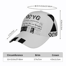 Load image into Gallery viewer, DCYG Black History Gray Curved Brim Baseball Cap