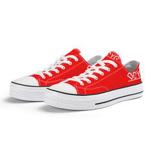 Load image into Gallery viewer, DCYG Xclusive Unisex Classic Low Top Canvas Shoes - White