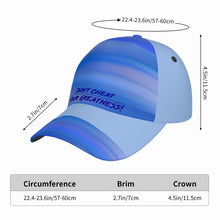 Load image into Gallery viewer, DCYG Blue & Light Blue S24 Curved Brim Baseball Cap (AOP)