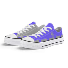 Load image into Gallery viewer, E9 Edition Unisex Classic Low Top Canvas Shoes - White