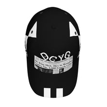 Load image into Gallery viewer, DCYG Black History Curved Brim Baseball Cap (AOP)