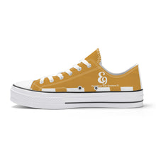 Load image into Gallery viewer, E9 Edition Unisex Classic Low Top Canvas Shoes - White
