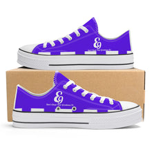 Load image into Gallery viewer, E9 Edition Unisex Classic Low Top Canvas Shoes - White