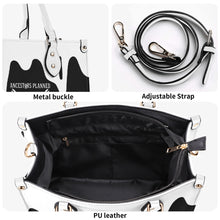 Load image into Gallery viewer, Native , White Logo, White Drip & Black Multiple Sizes Upgraded Luxury Women PU Leather Handbag